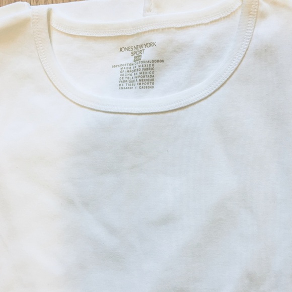 NWT Columbia Sportswear navy tee and white Jones New York long sleeve tee - Picture 6 of 9